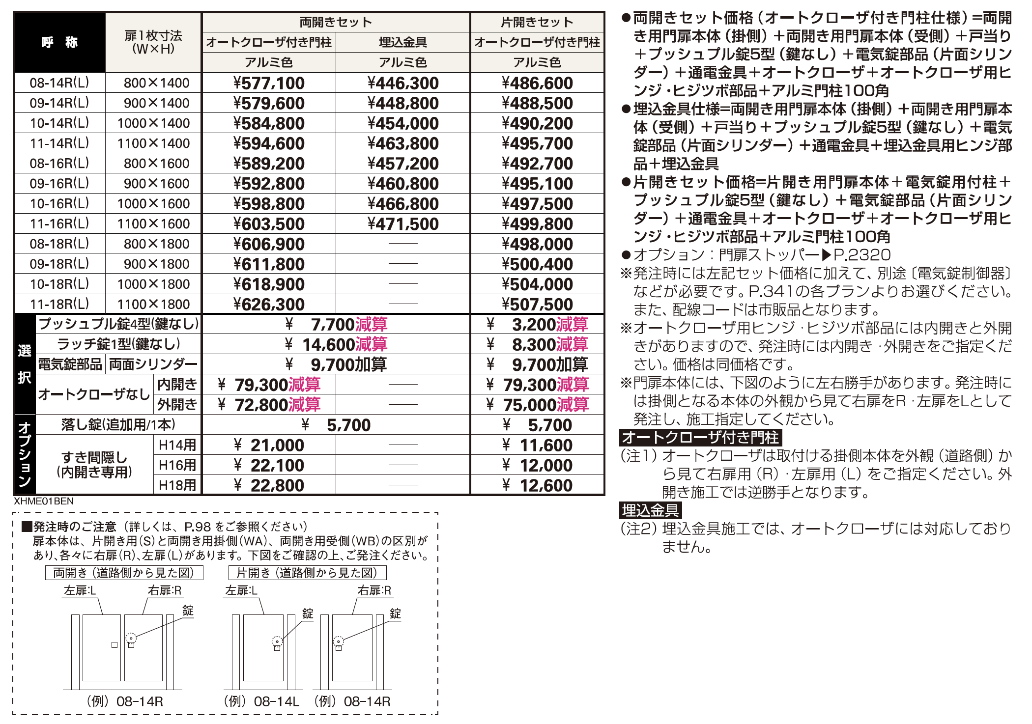 YKK AP | 電気錠付共用門扉 シンプレオ 門扉4型【2023年版